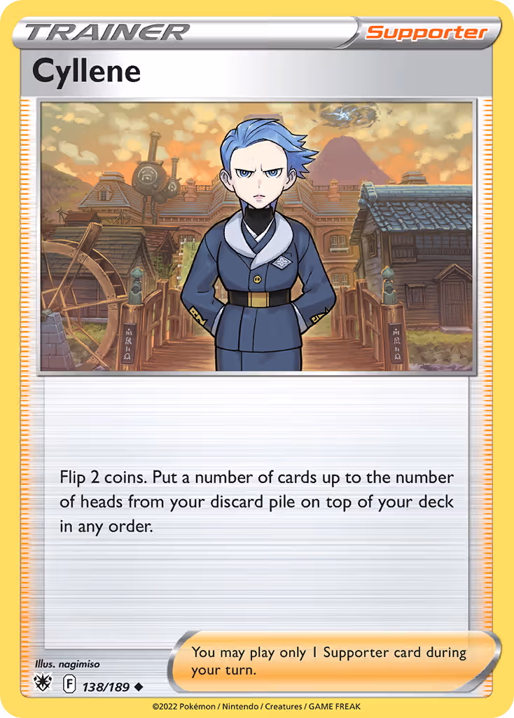 Cyllene 138/189 Pokemon card
