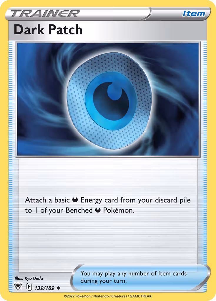 Dark Patch 139/189 Pokemon card