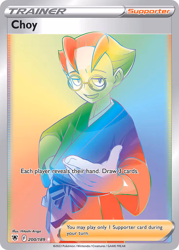 Choy 200/189 Pokemon card