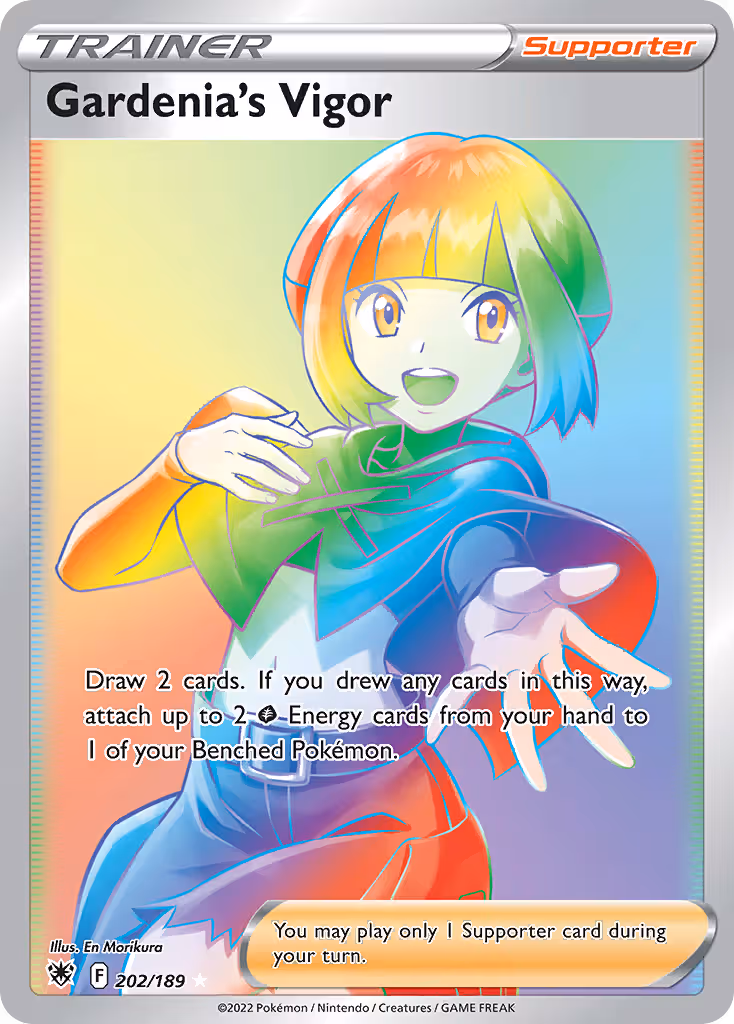 Gardenia's Vigor 202/189 Pokemon card
