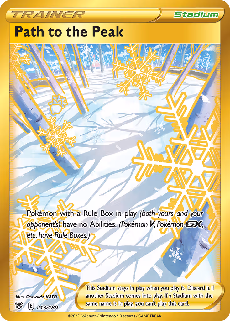 Path to the Peak 213/189 Pokemon card