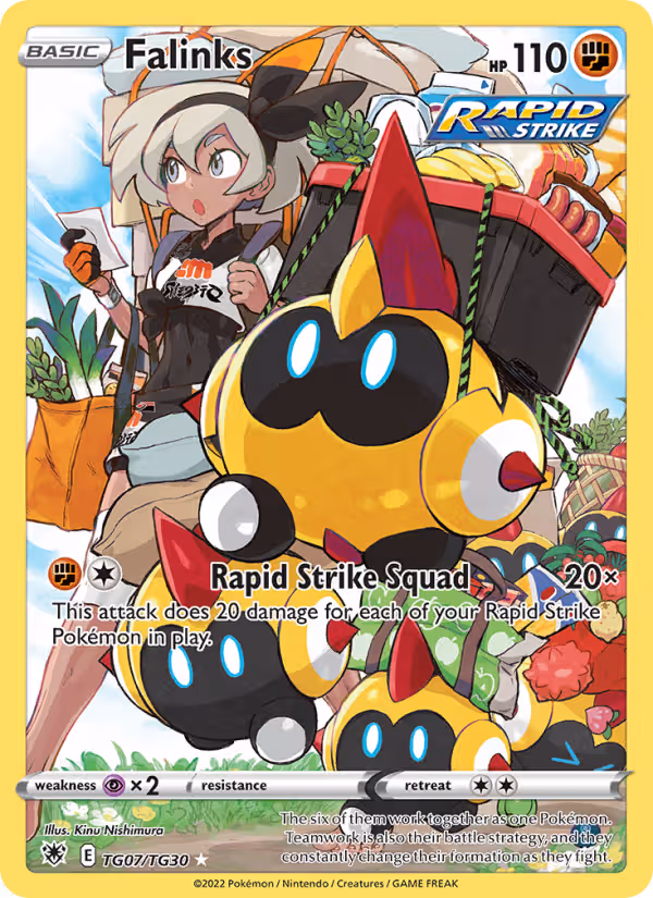 Falinks TG07 Pokemon card