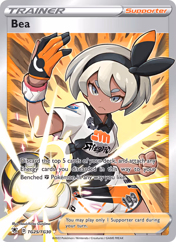 Bea TG25 Pokemon card
