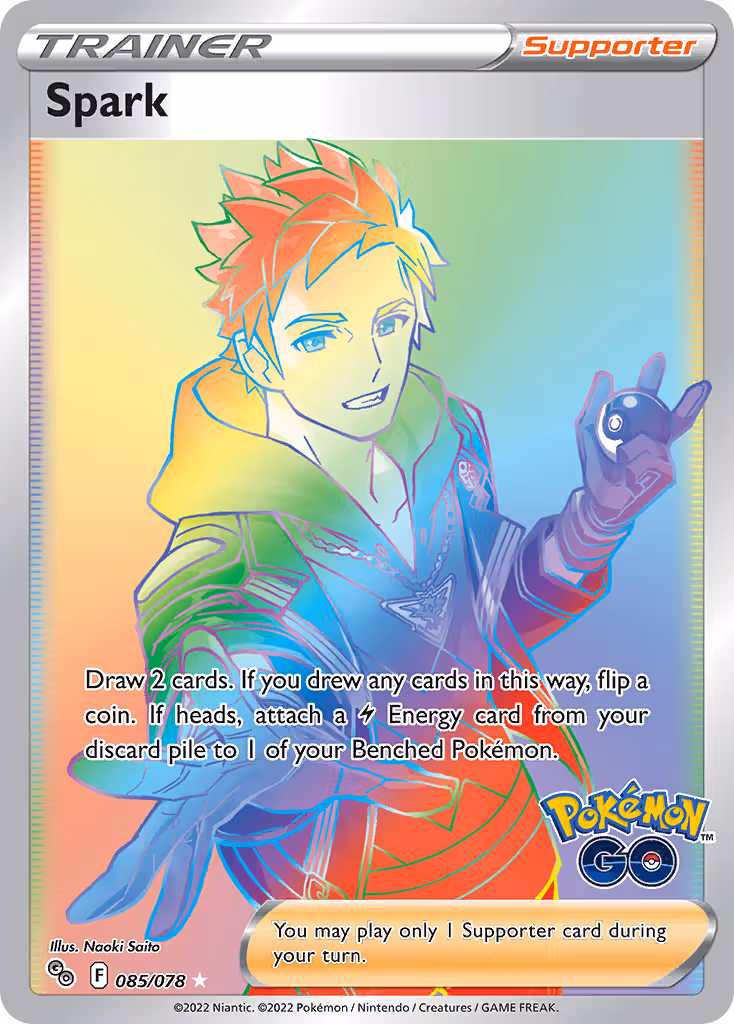 Spark 85/78 Pokemon card