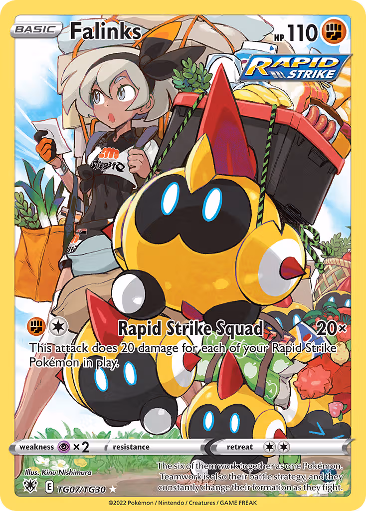 Falinks TG07 Pokemon card