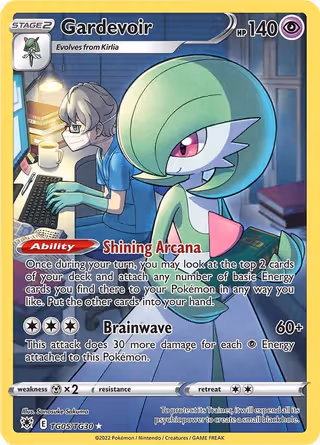 Gardevoir TG05 Pokemon card