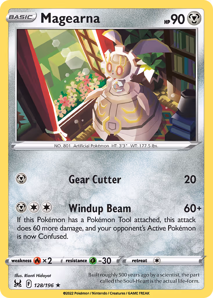Magearna 128/196 Pokemon card