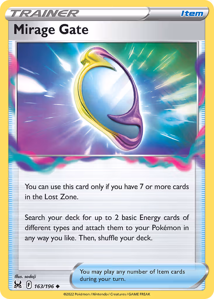 Mirage Gate 163/196 Pokemon card