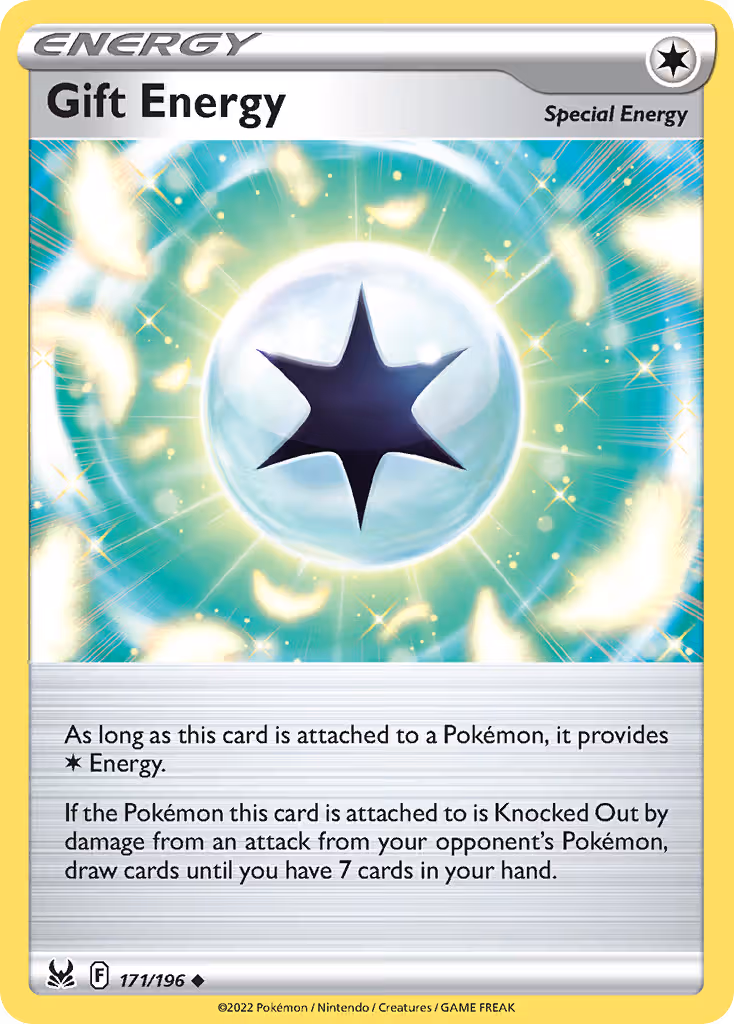 Gift Energy 171/196 Pokemon card