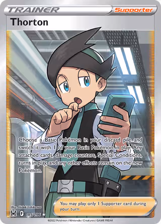 Thorton 195/196 Pokemon card