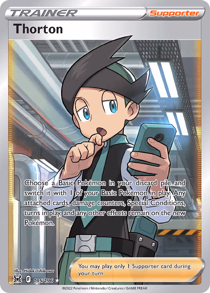 Thorton 195/196 Pokemon card