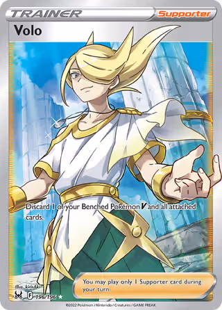 Volo 196/196 Pokemon card