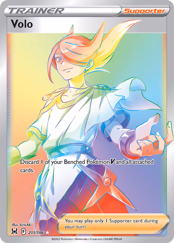Volo 211/196 Pokemon card