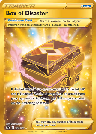 Box of Disaster 214/196 Pokemon card