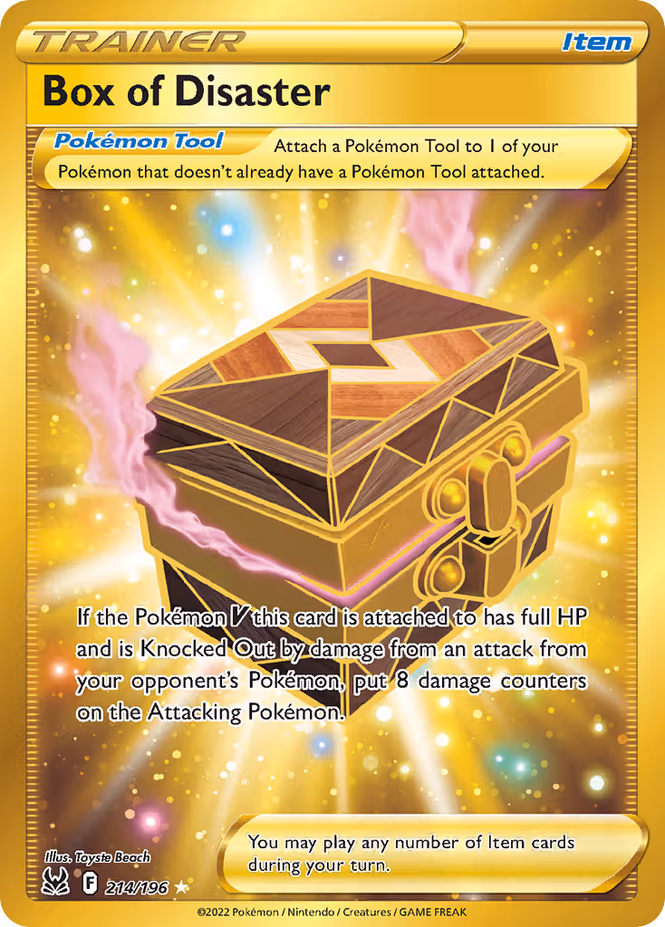 Box of Disaster 214/196 Pokemon card