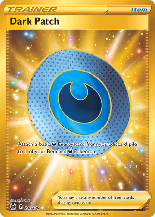 Dark Patch 216/196 Pokemon card