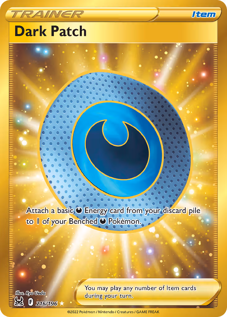 Dark Patch 216/196 Pokemon card