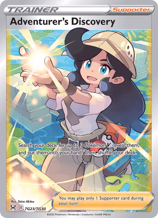 Adventurer's Discovery TG23 Pokemon card
