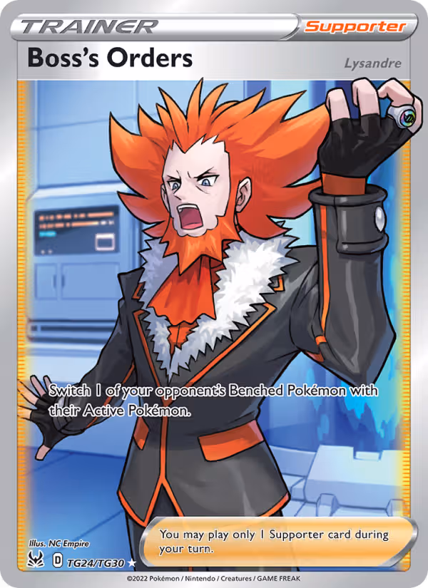 Boss's Orders TG24 Pokemon card
