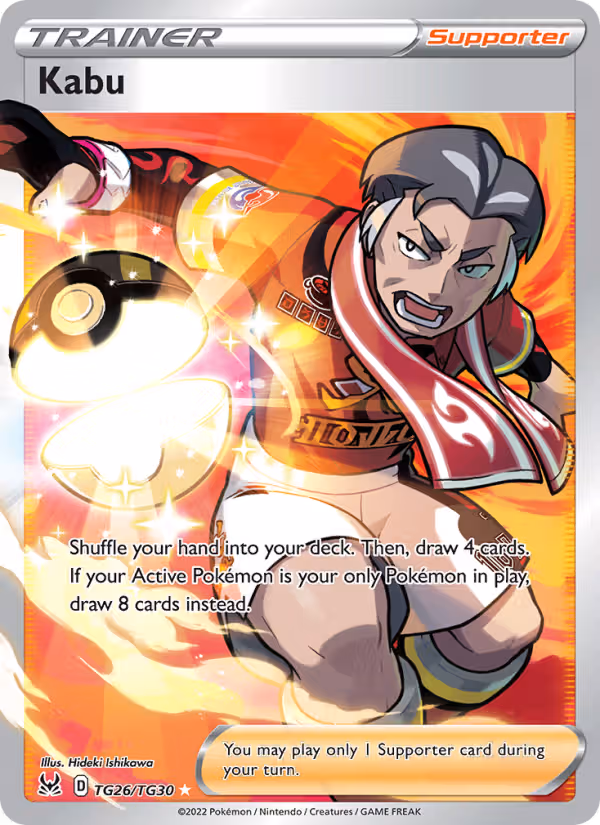 Kabu TG26 Pokemon card