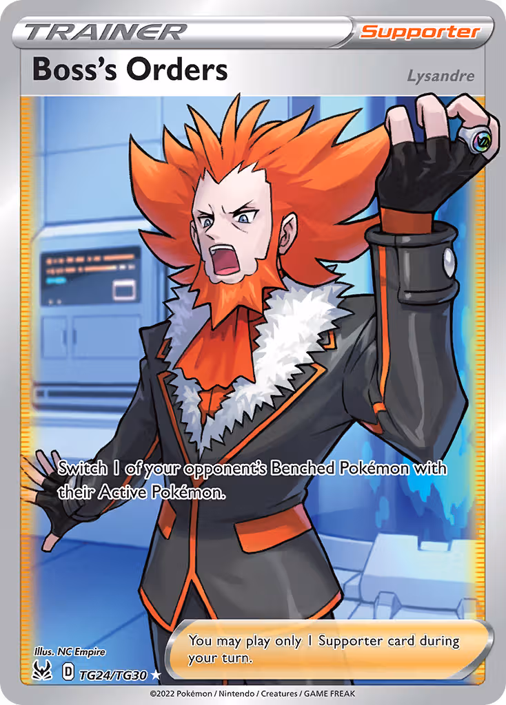 Boss's Orders TG24 Pokemon card