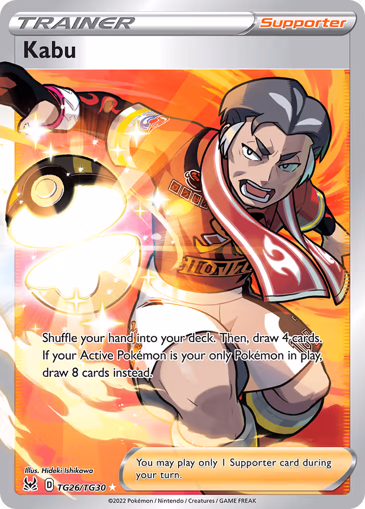 Kabu TG26 Pokemon card