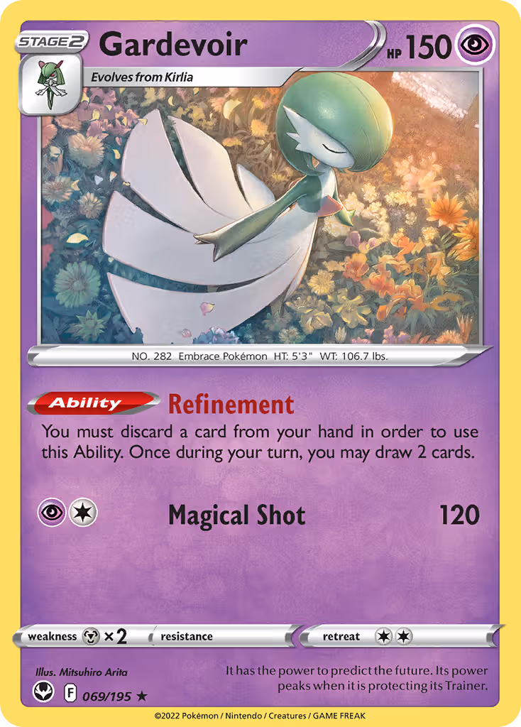 Gardevoir 69/195 Pokemon card