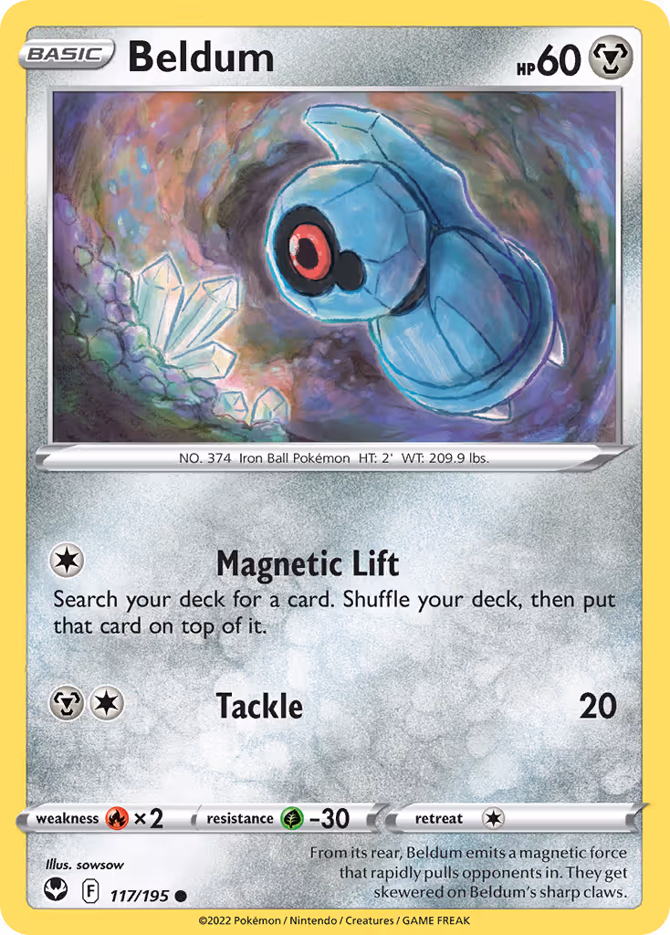 Beldum 117/195 Pokemon card