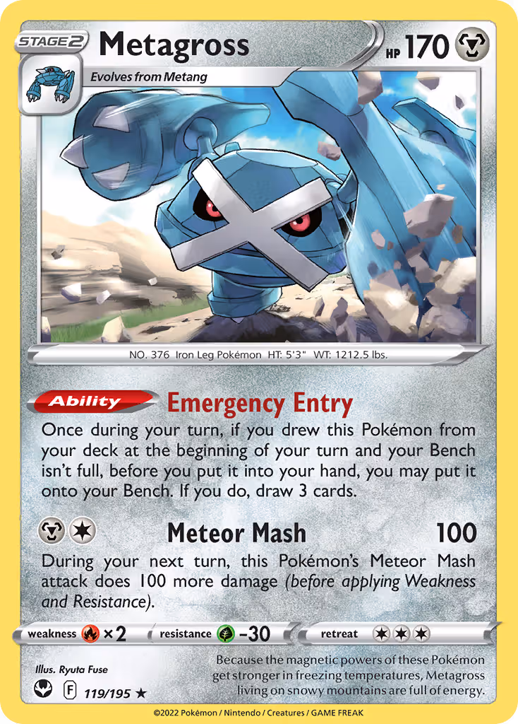 Metagross 119/195 Pokemon card