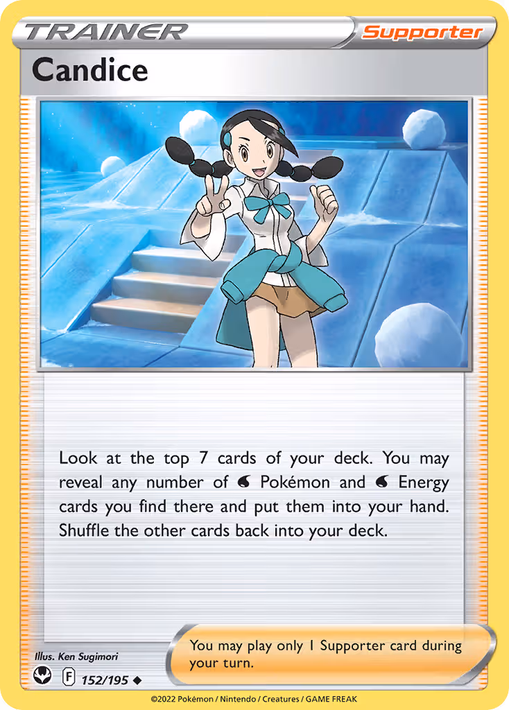 Candice 152/195 Pokemon card