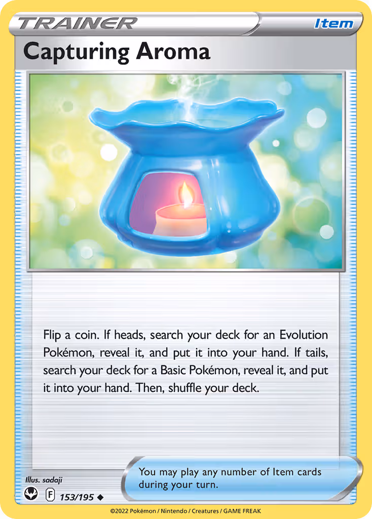 Capturing Aroma 153/195 Pokemon card