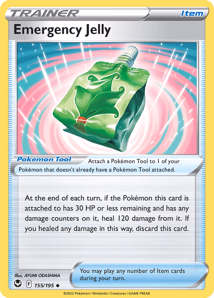 Emergency Jelly 155/195 Pokemon card