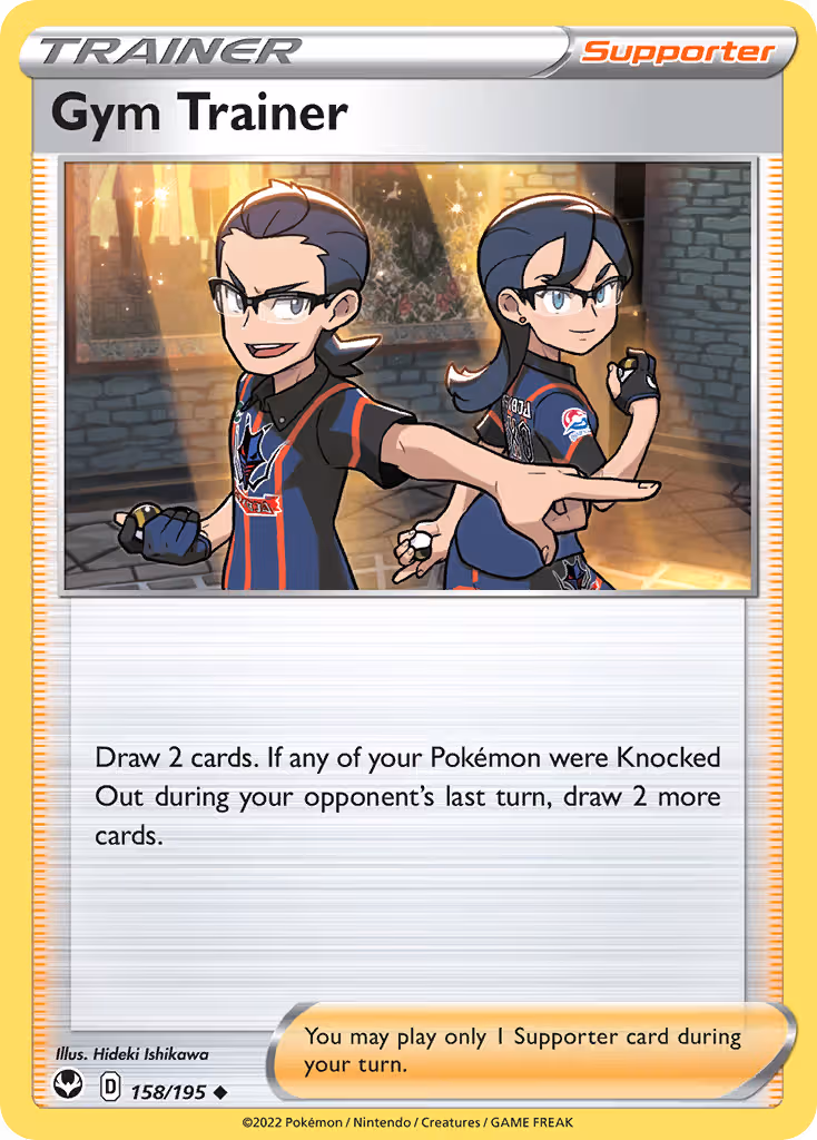 Gym Trainer 158/195 Pokemon card