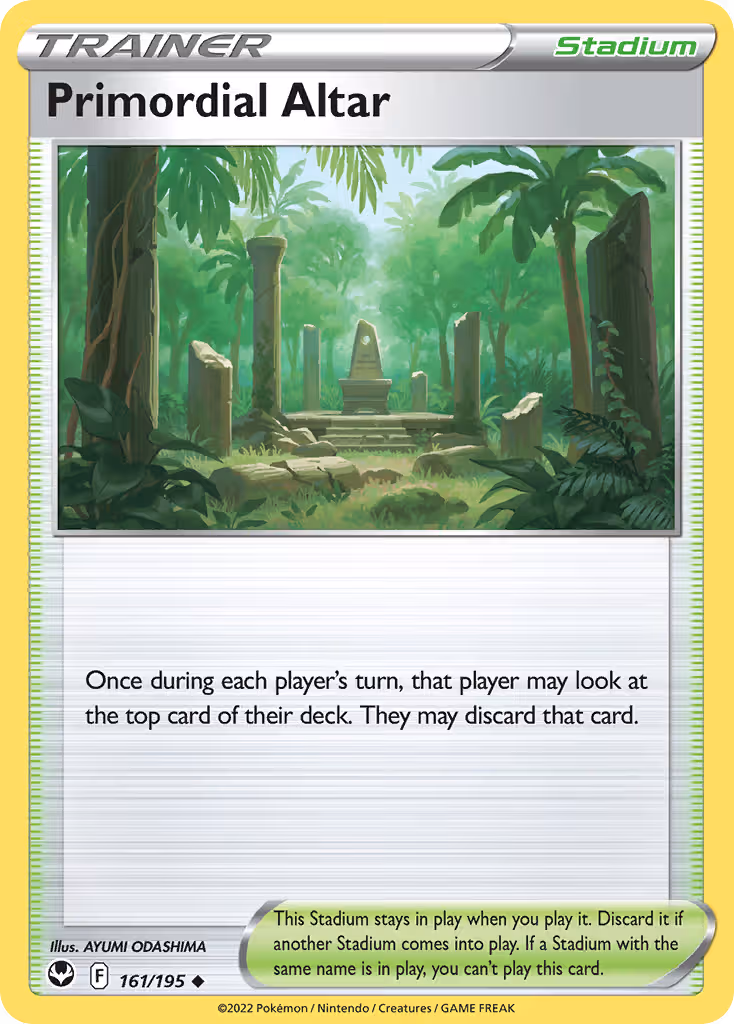 Primordial Altar 161/195 Pokemon card