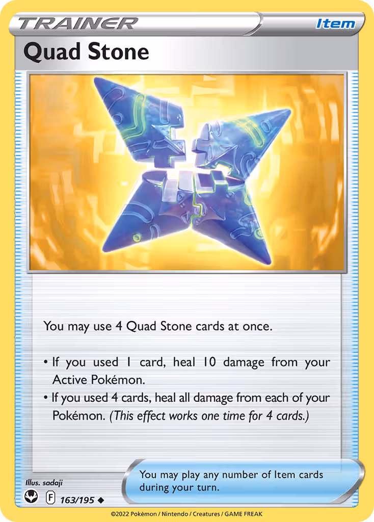 Quad Stone 163/195 Pokemon card