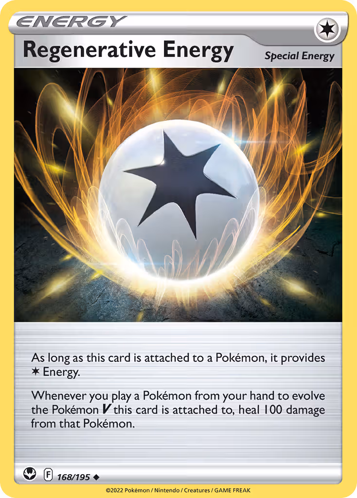Regenerative Energy 168/195 Pokemon card