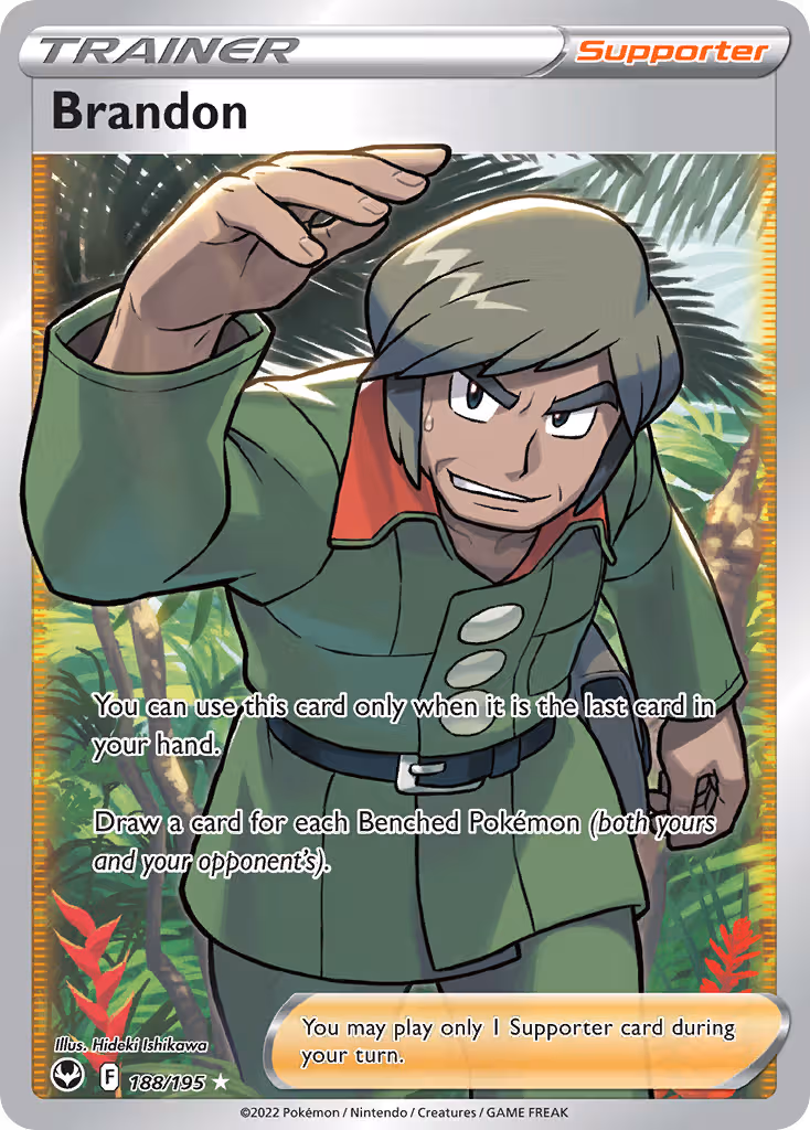 Brandon 188/195 Pokemon card