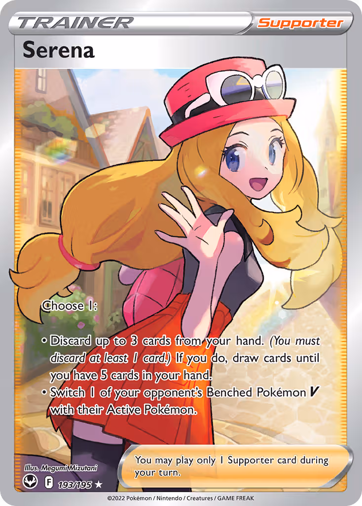 Serena 193/195 Pokemon card
