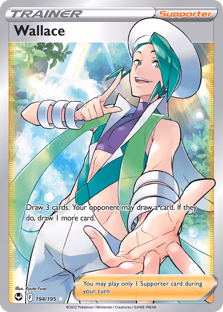 Wallace 194/195 Pokemon card
