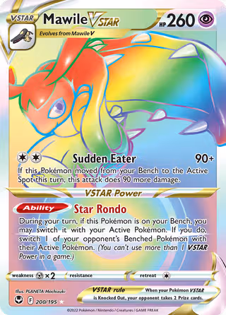 Mawile VSTAR 200/195 Pokemon card