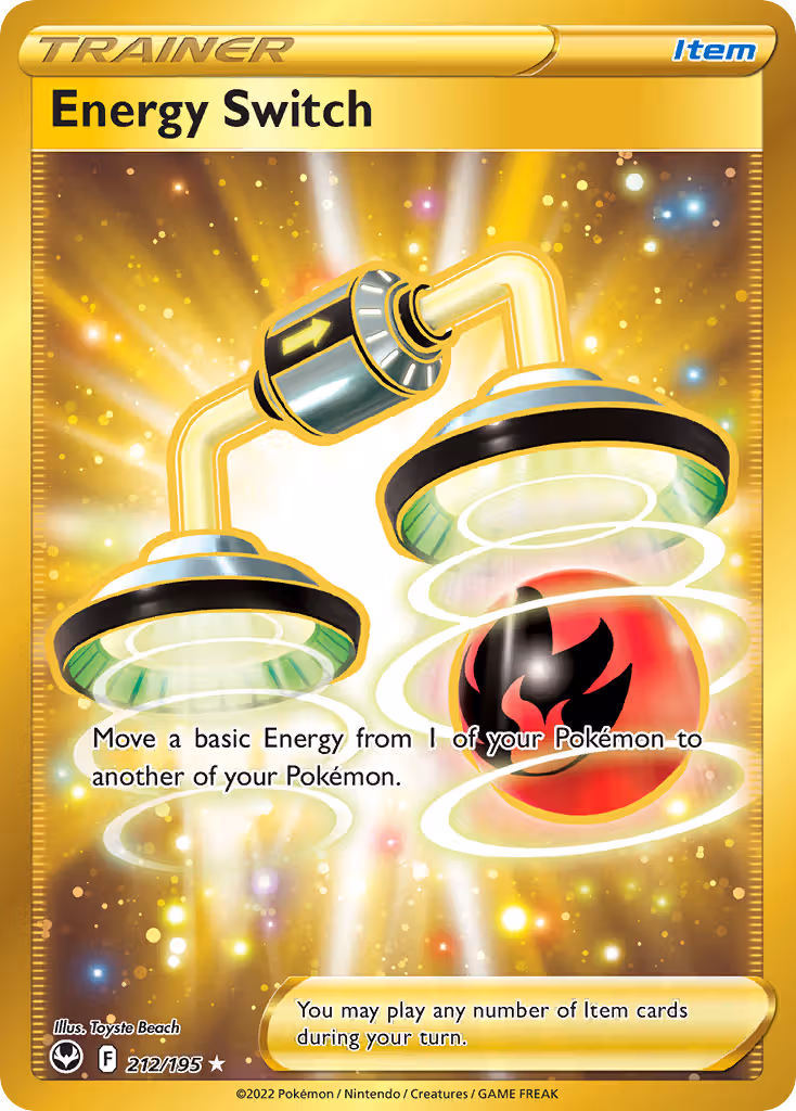 Energy Switch 212/195 Pokemon card