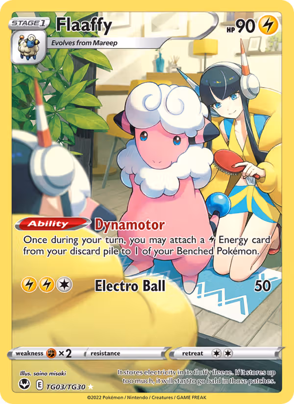 Flaaffy TG03 Pokemon card