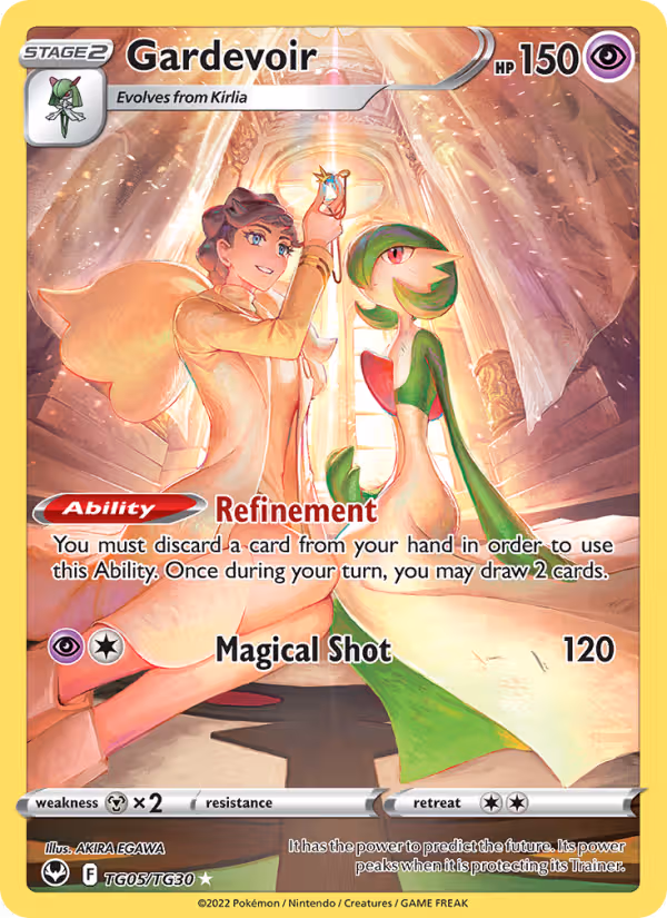 Gardevoir TG05 Pokemon card