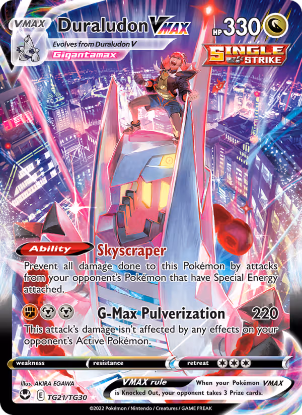 Duraludon VMAX TG21 Pokemon card