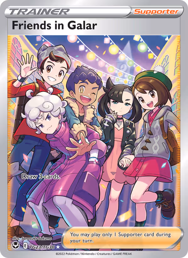 Friends in Galar TG23 Pokemon card