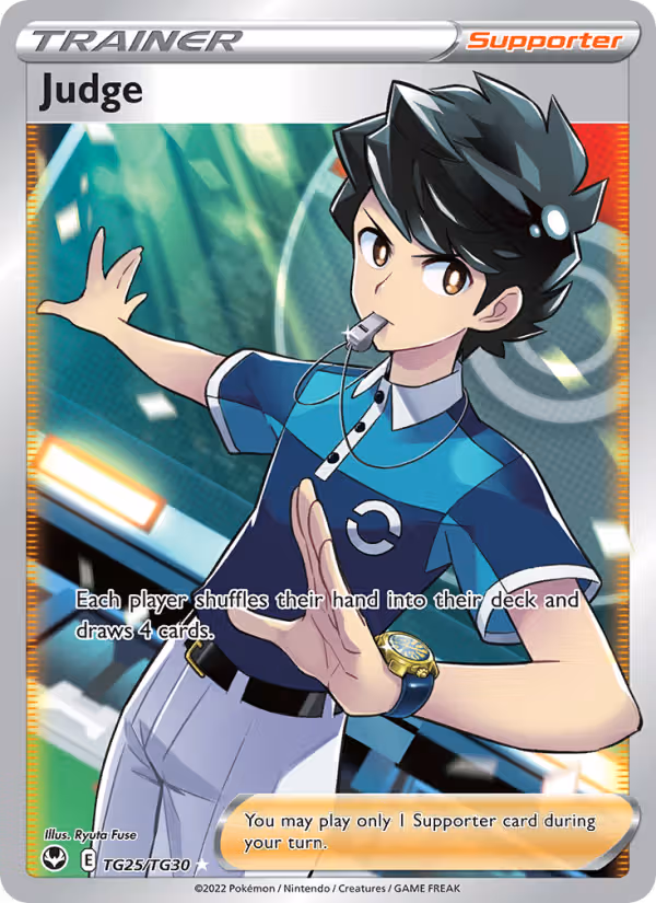 Judge TG25 Pokemon card