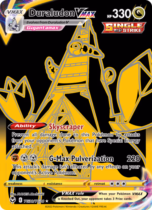 Duraludon VMAX TG30 Pokemon card
