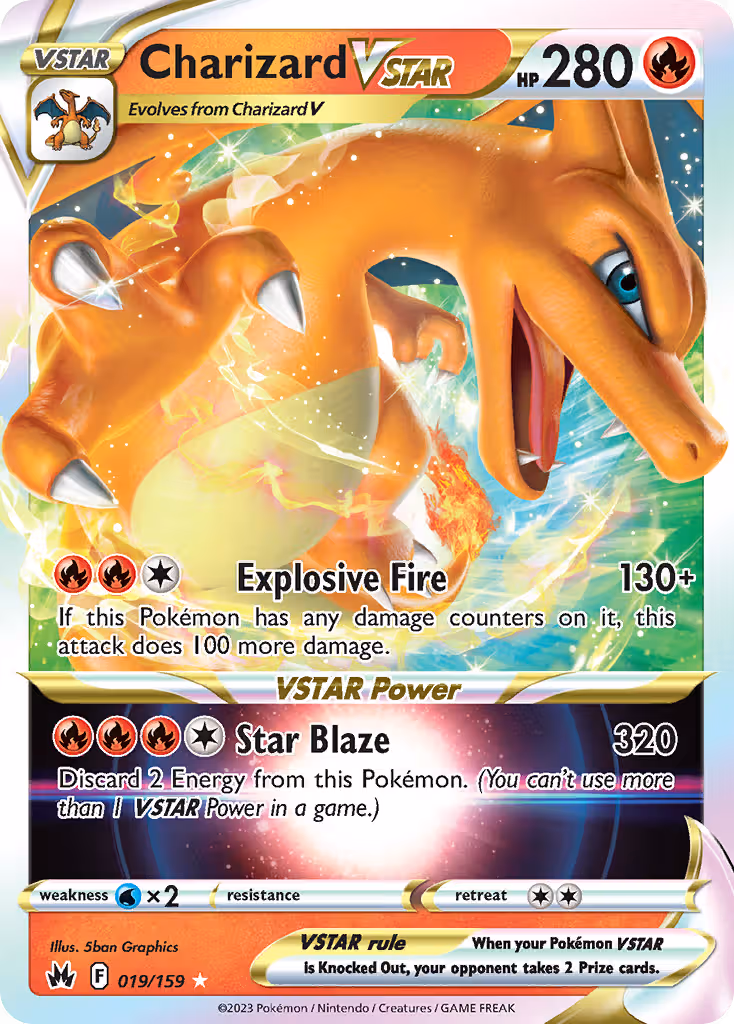 Charizard VSTAR 19/159 Pokemon card