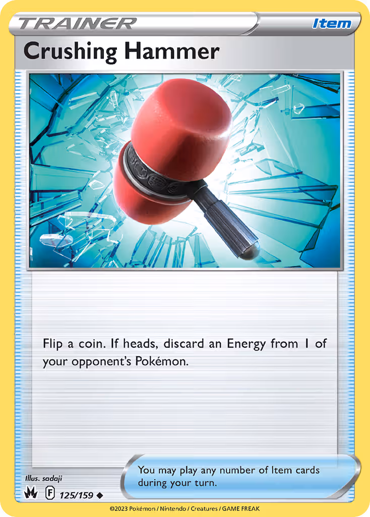 Crushing Hammer 125/159 Pokemon card