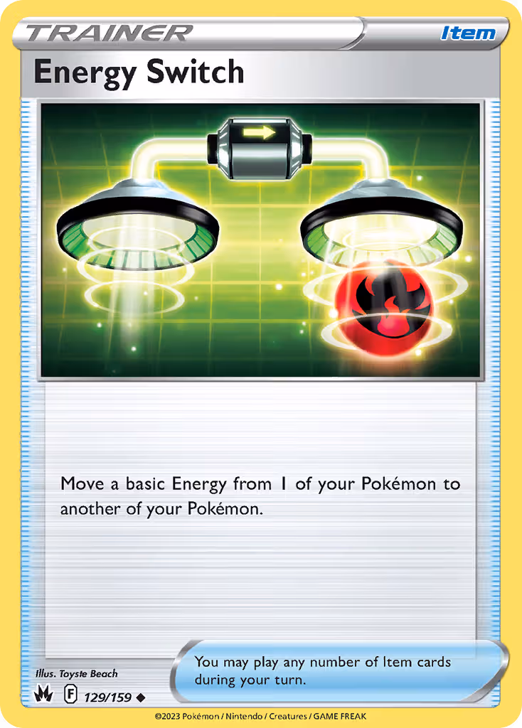 Energy Switch 129/159 Pokemon card
